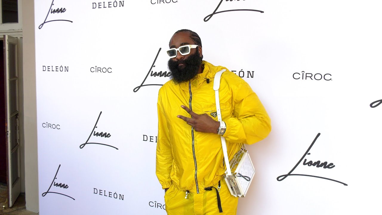 James Harden &ldquo;Lionne Fall/Winter &rsquo;21 Runway Show&rdquo; Fashion Arrivals