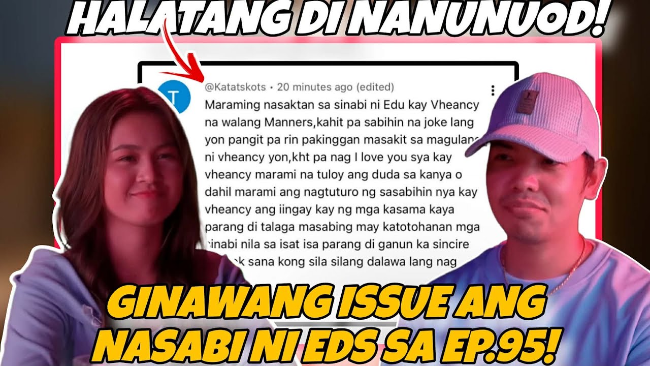 ⭕️GRABE‼️HALATANG DI NIYO KABISADO SI EDU! GINAWANG ISSUE ANG NASABI NI EDS‼️@KalingapRabOfficial 