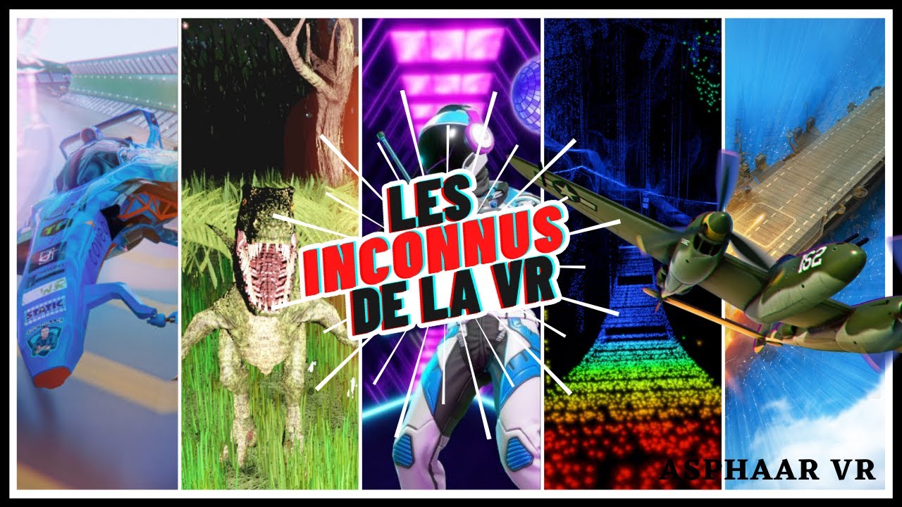 5 jeux VR au gameplay original ▶LES INCONNUS DE LA VR◀ #1