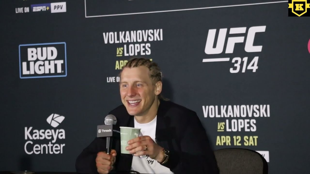 Paddy Pimblett UFC 314 Post Fight Press Conference