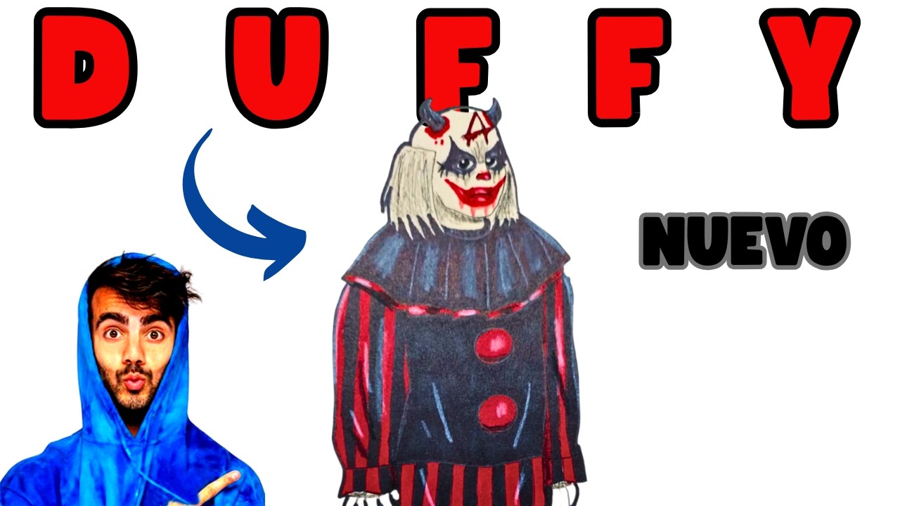 Como DIBUJAR al Nuevo PAYASO DUFFY Transformado por ALFA (Fede Vigevani)