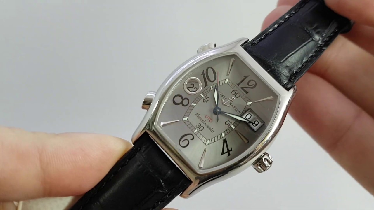 c2008 Ulysse Nardin Michelangelo UTC watch reference 223-48