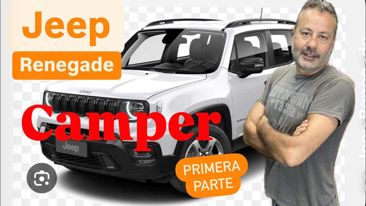 Jeep Renegade Camper, Primer video. Fácil, económico y rápido