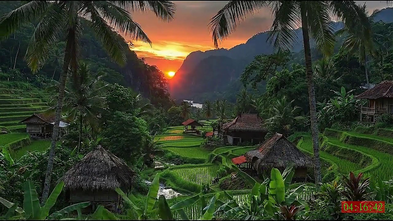 No Ads 4K HDR Natural River Flow Ambience for Sleeping Peacefully