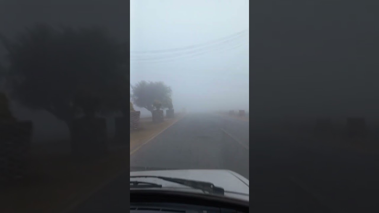 Foggy in Kallar Sayedan کلر سیداں