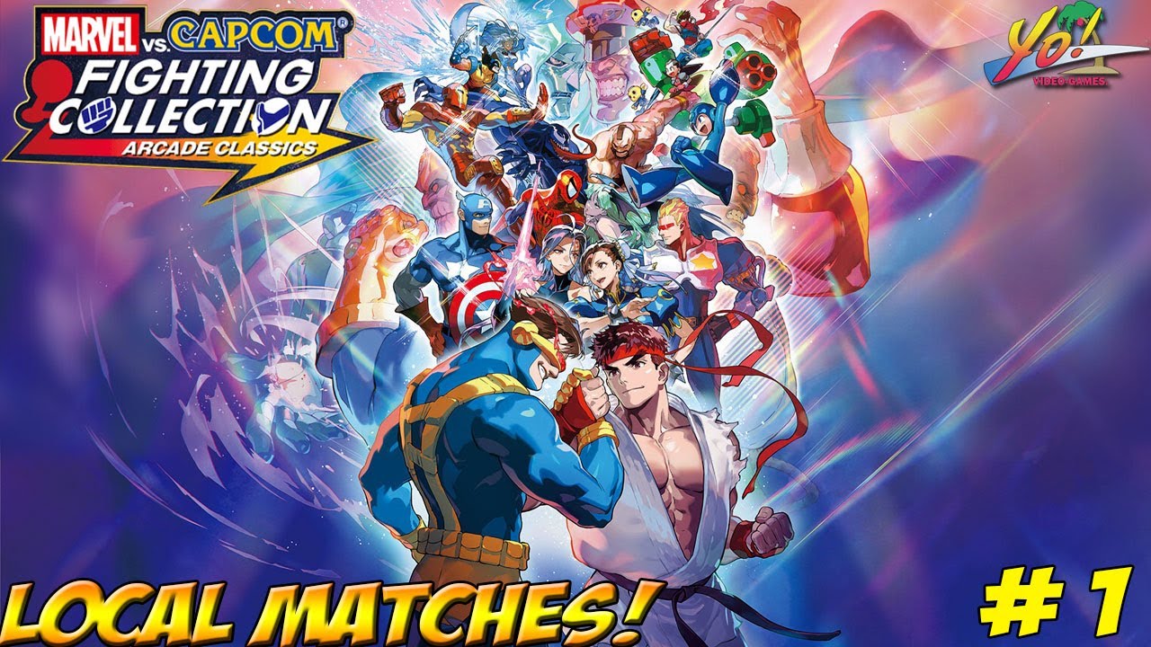 Marvel vs Capcom Fighting Collection: Arcade Classics! Local Matches Part 1 - YoVideogames