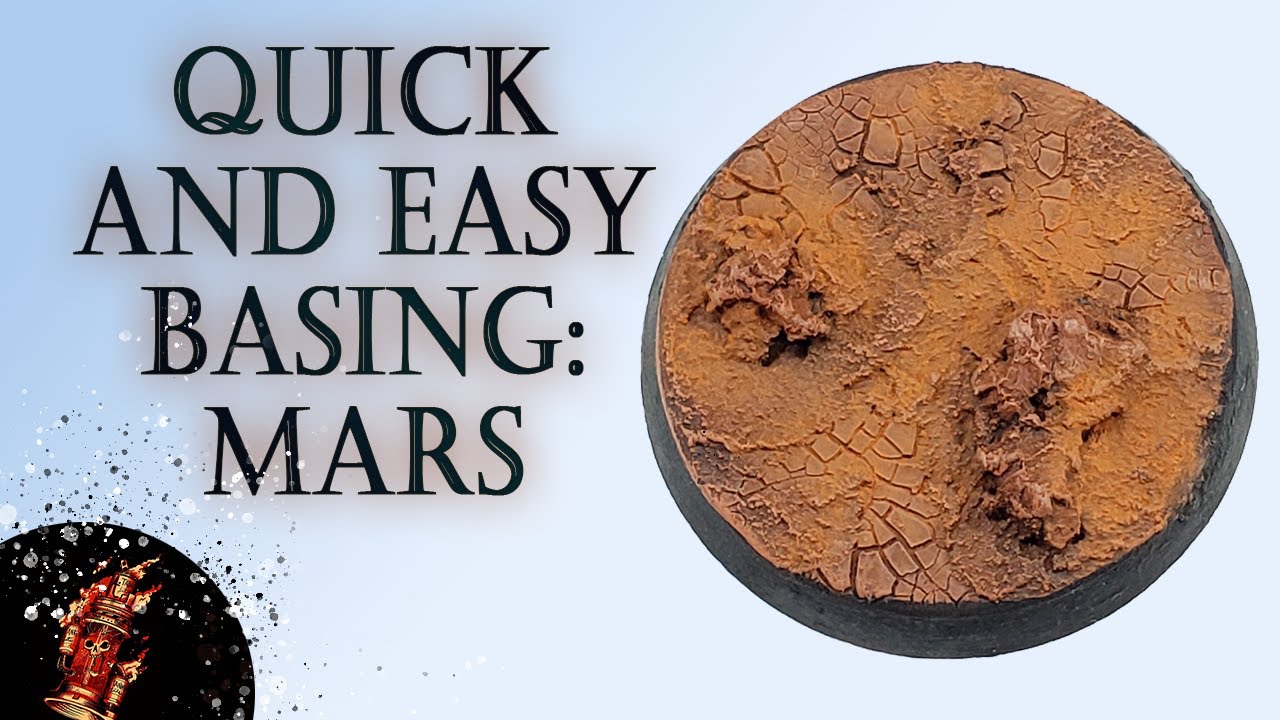 How to Make and Paint Mars Bases for Warhammer 40k