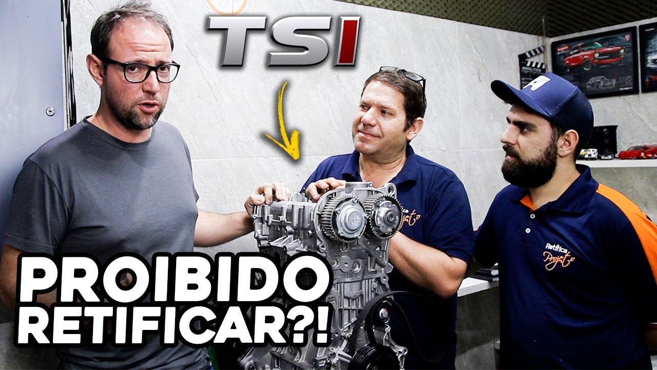 É PROIBIDO FAZER RETIFICA NOS MOTORES TSI EA211?! COMO ASSIM?! 🤔😱