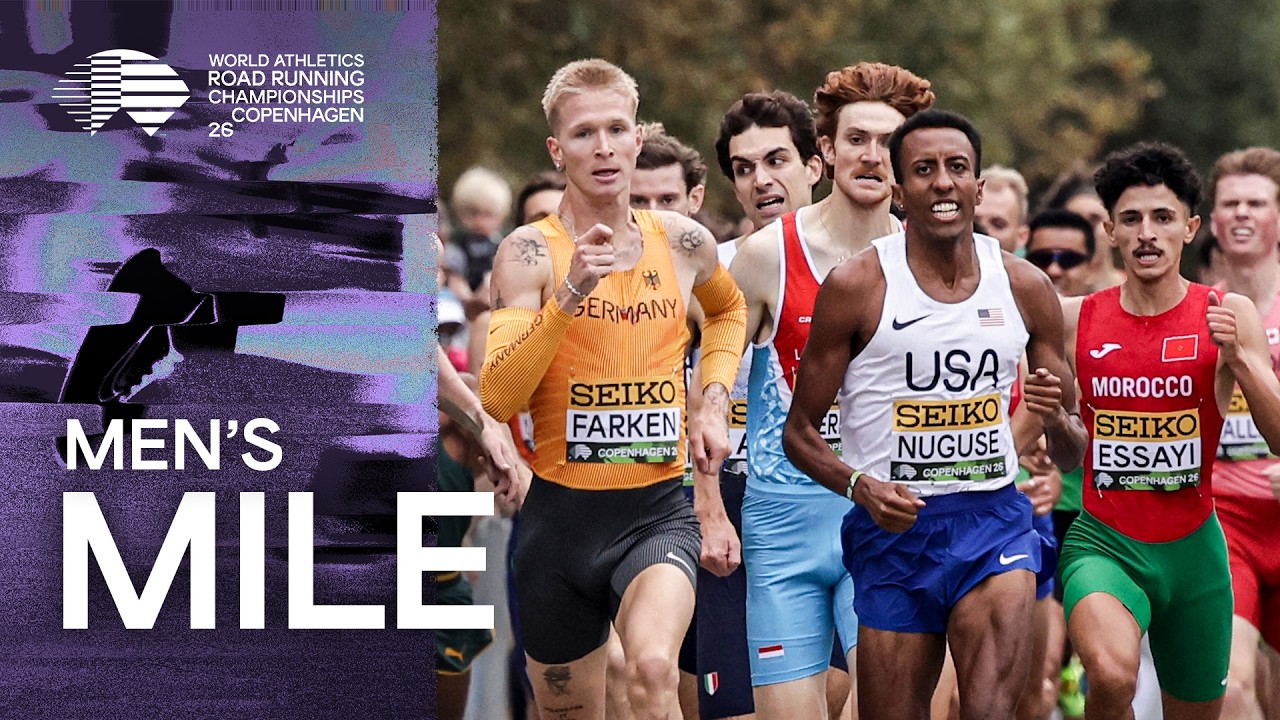 Men's Mile Full Highlight | World Road Running Championships Copenhagen 26