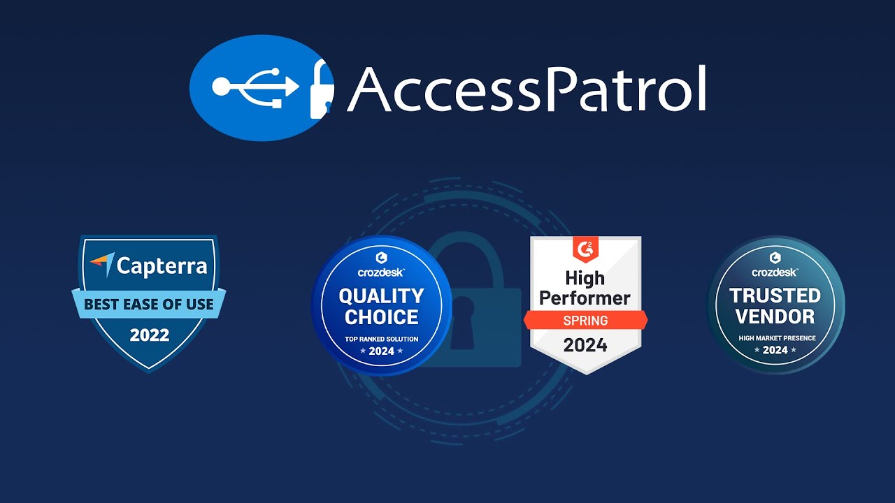🔒 AccessPatrol USB Device Control Software—Block USBs, Track Data Transfers, and Stop Data Theft