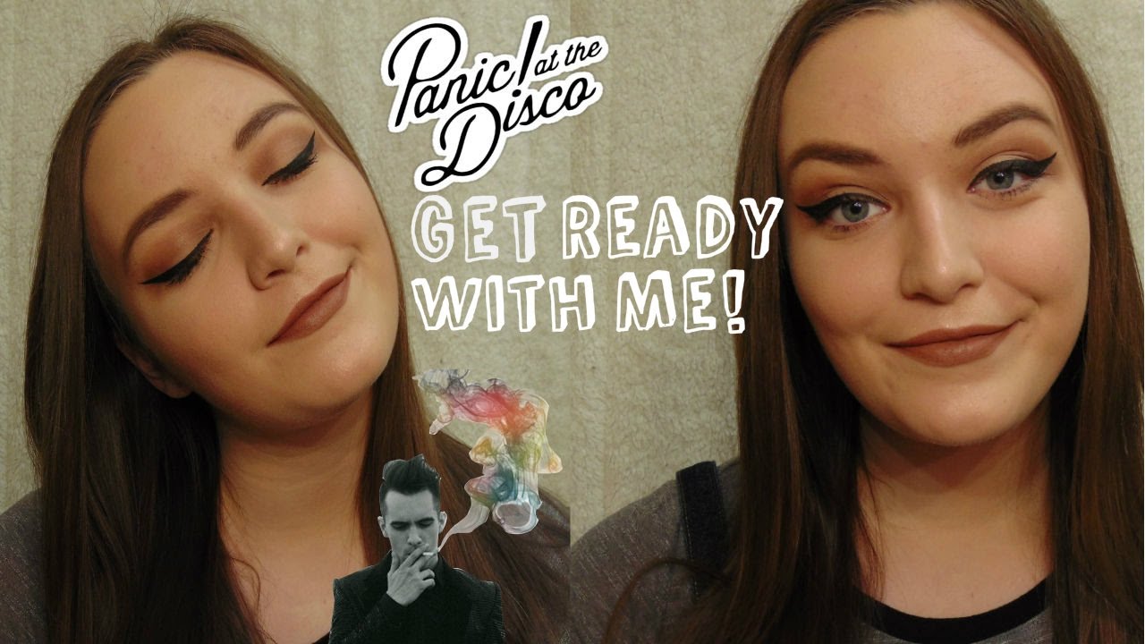 Get Ready With Me: PANIC! AT THE DISCO CONCERT! Hair, Makeup, and Outfit!