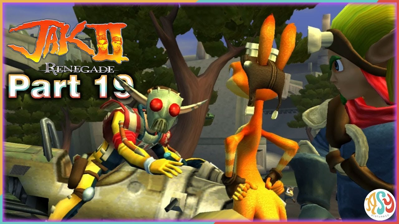 Asy играет в Jak II Renegade - Часть 19 - Дрифтинг в Хейвене!