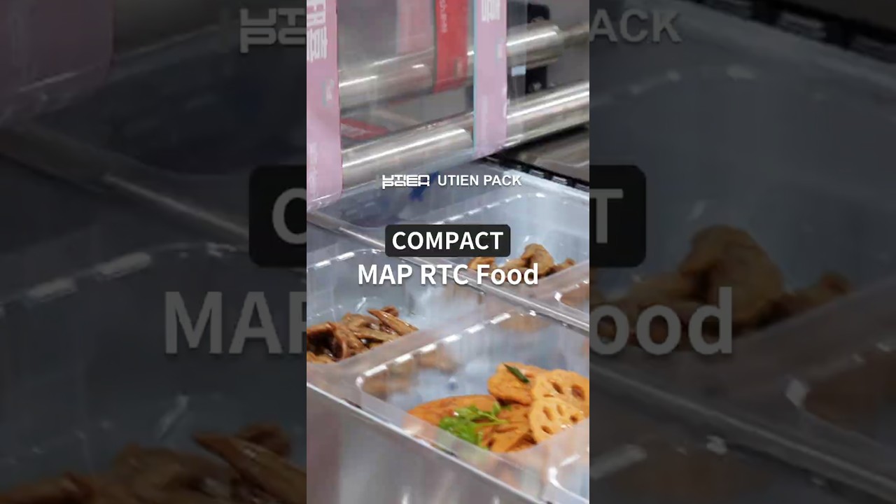 Compact MAP Thermoformer | RTE Food Packaging 🍱#ThermoformingPackagingMachine #FoodProcessing