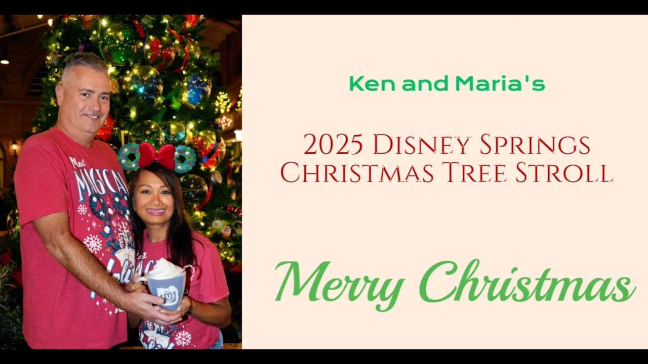 2025 Disney Springs Christmas Tree Stroll