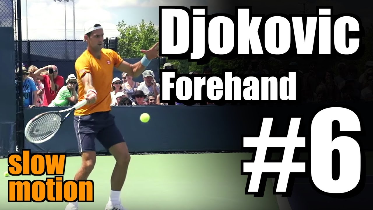 Novak Djokovic in Super Slow Motion | Forehand #6 | Western & Southern Open 2014