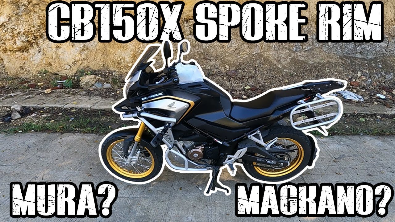 CB150X Spoke Rim | Budget Meal | Magkano