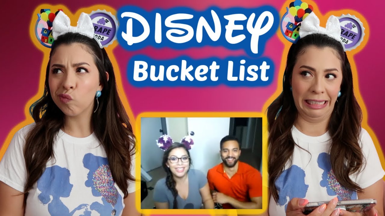 My Disney Bucket List ✅ 🤩 | Erika DeOcampo