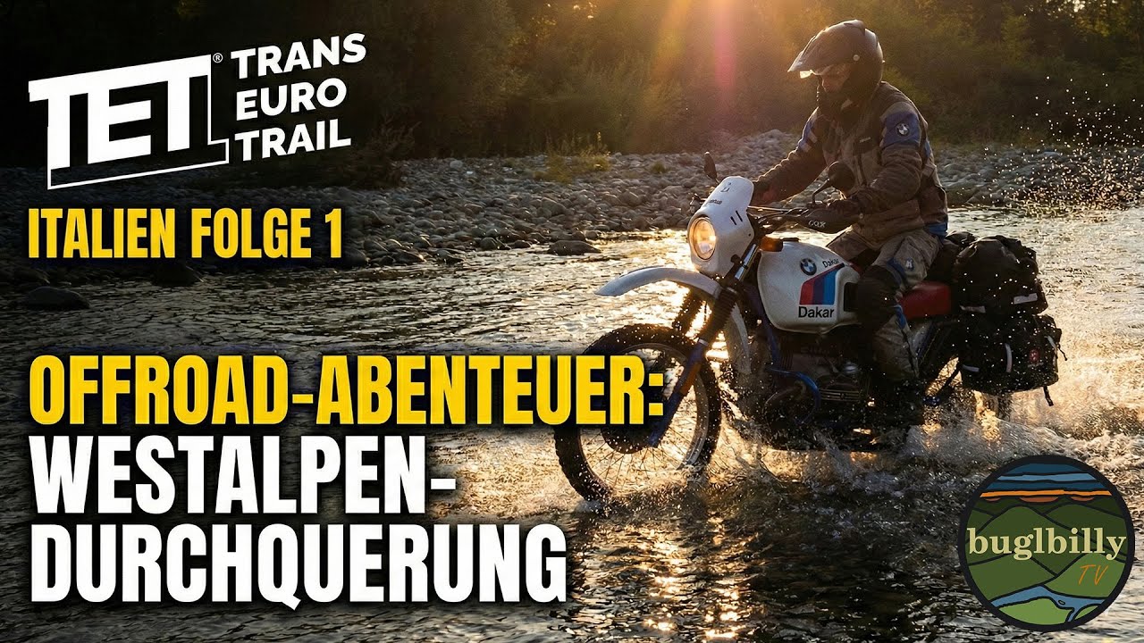 TET Italien | Offroad in den Westalpen | Teil 1 Down by the River