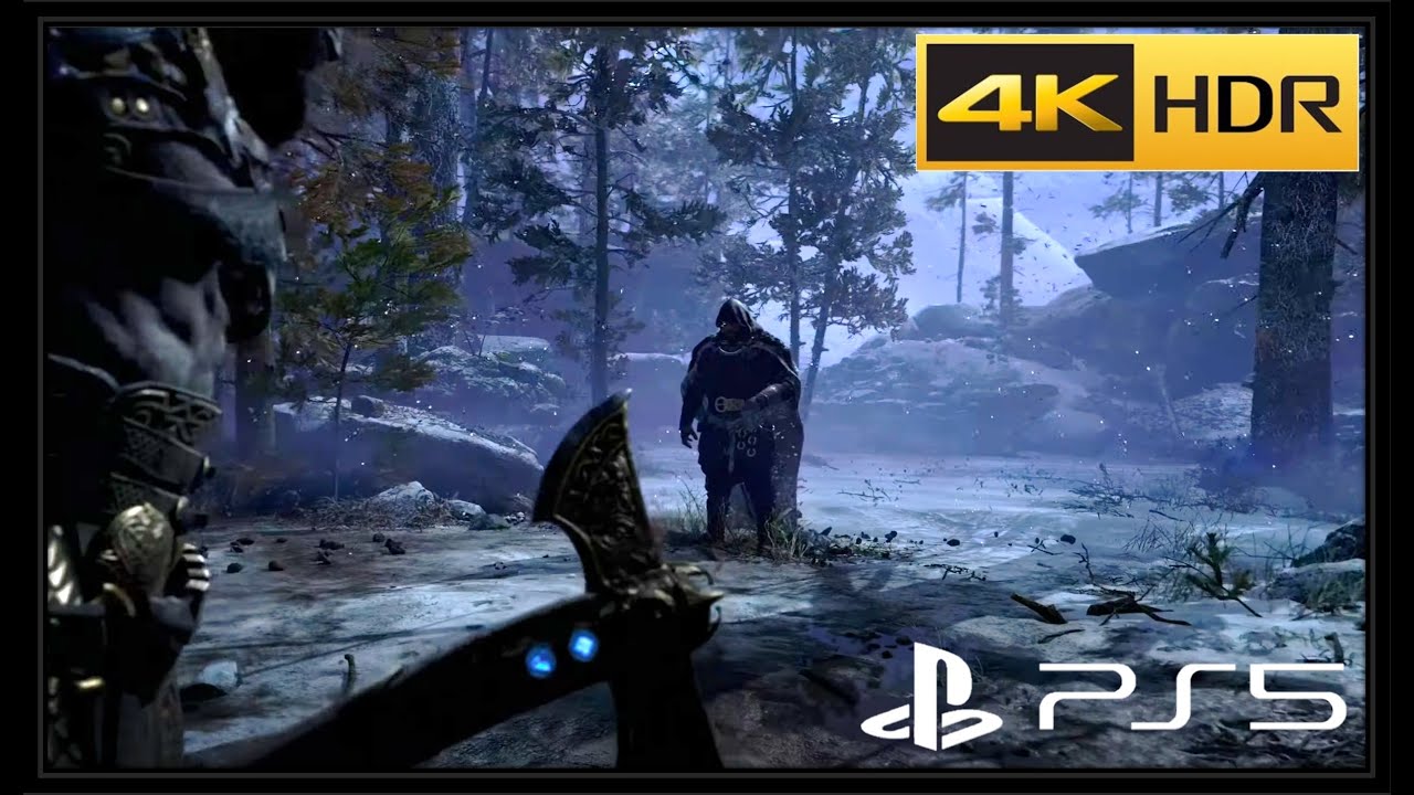 God of War (2018) - Secret 'Marvel'esque Ending - 4K 60 FPS HDR - PS5
