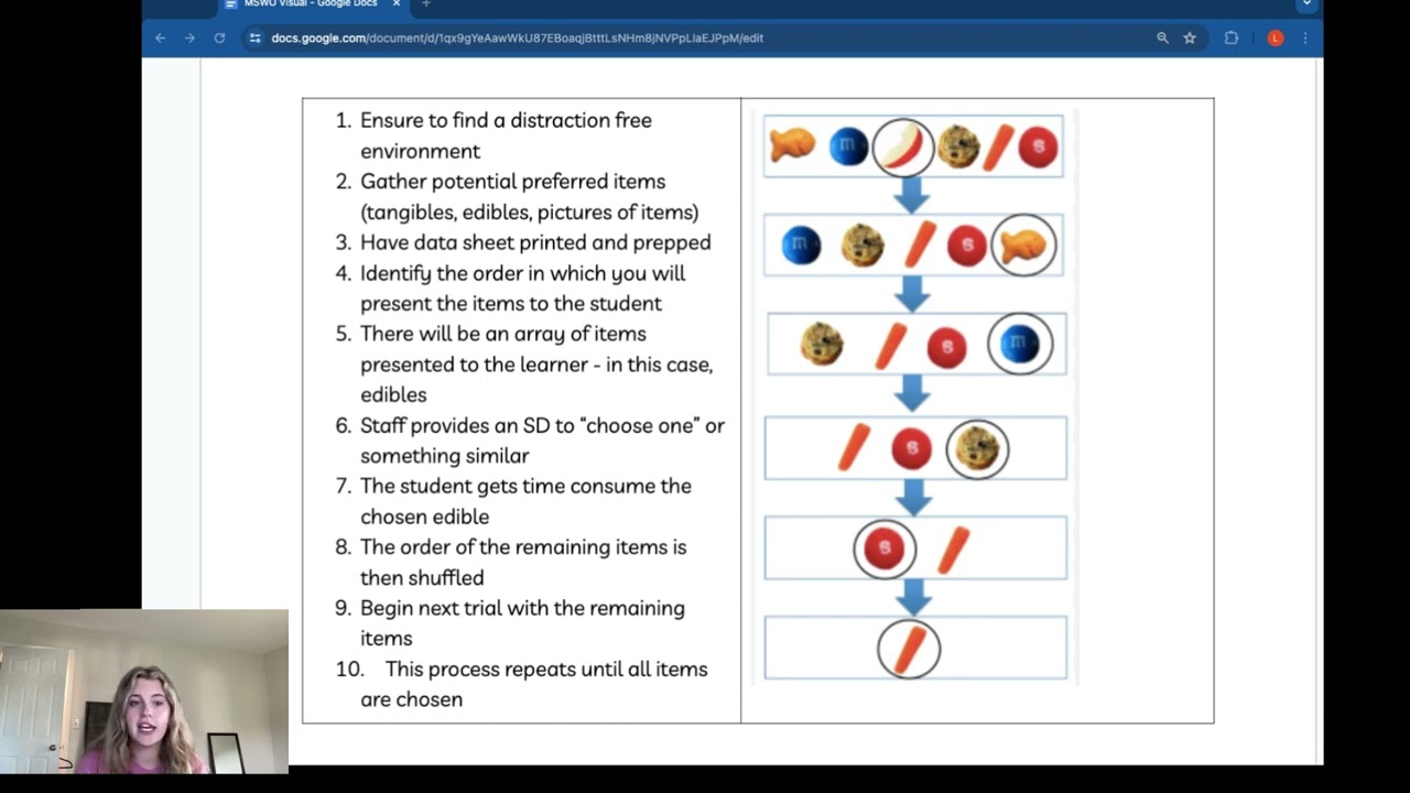 MSWO Preference Assessment