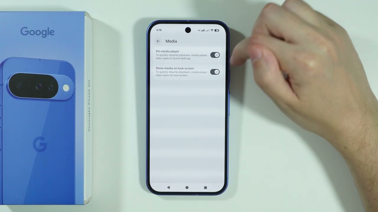 Google Pixel 10: How to Turn ON/OFF Media Player in Lock Screen