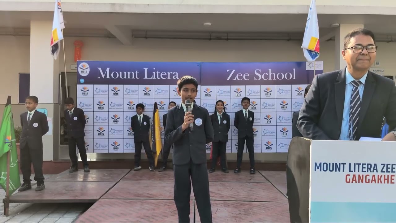 Mount litera zee school gangakhed ( grade 4 students assembly ) 