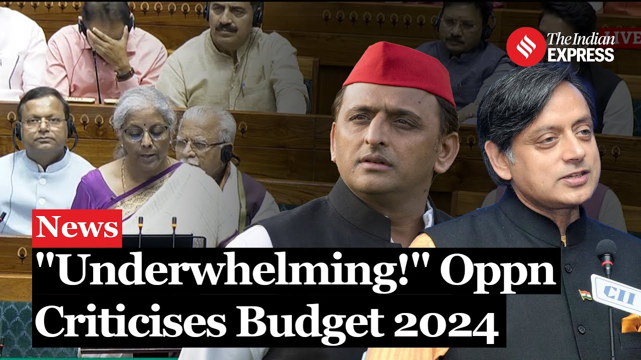 Opposition On Budget 2024: Leaders React To Union Budget 2024, Call It 'Underwhelming'