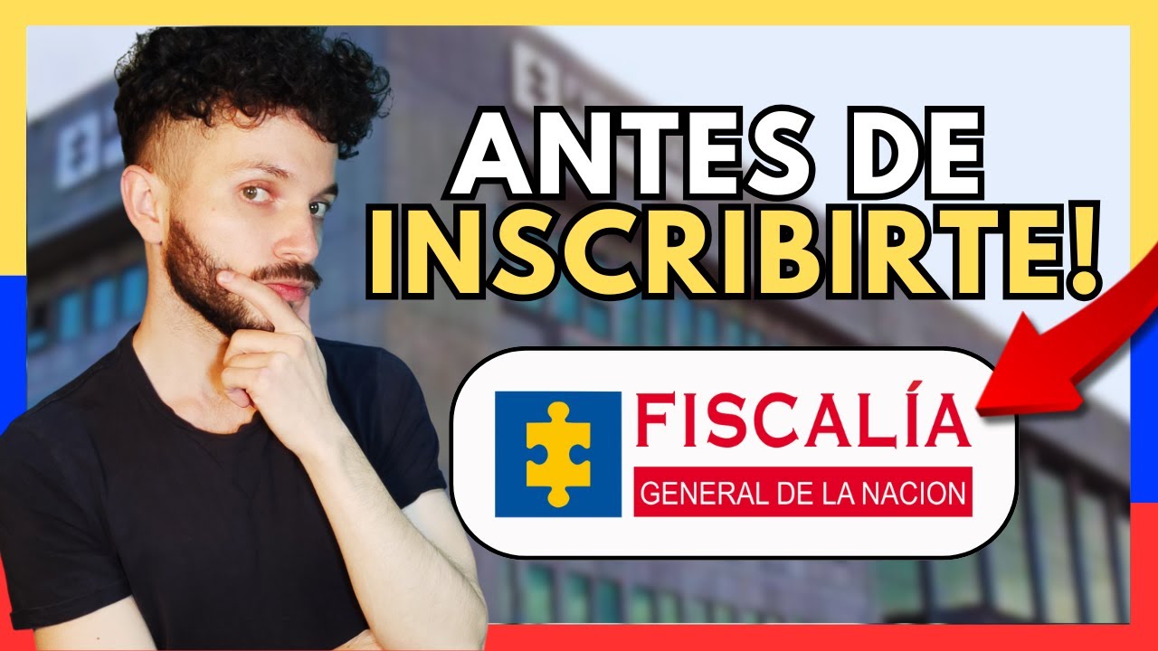 Lo que DEBES Saber ANTES de INSCRIBIRTE a un EMPLEO en la Fiscalía