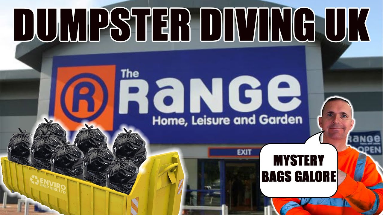 DUMPSTER DIVING AT THE RANGE, LETS SEE WHAT WE CAN FIND.