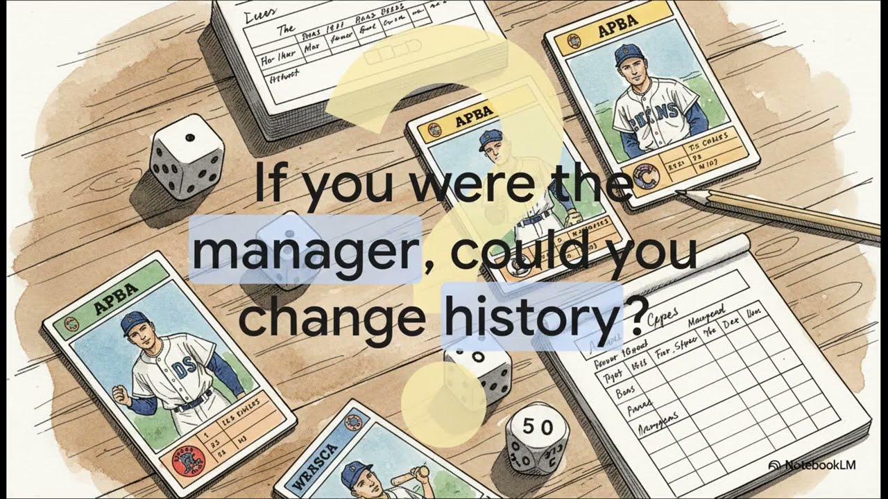 APBA Baseball  The Manager's Dream
