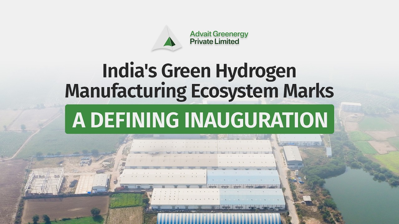 One of India's First 30MW Alkaline Electrolyser Assembly Line | AGPL | AETL | Advait Group
