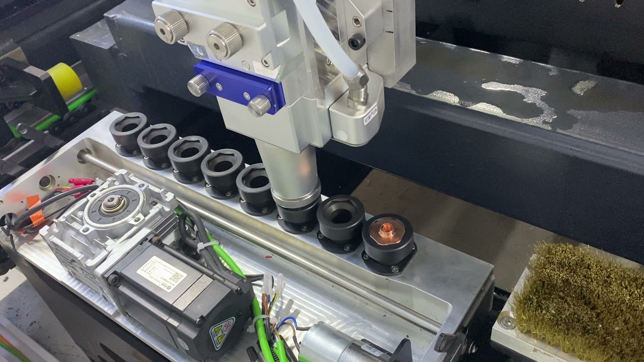 auto nozzle change  /  LXSHOW