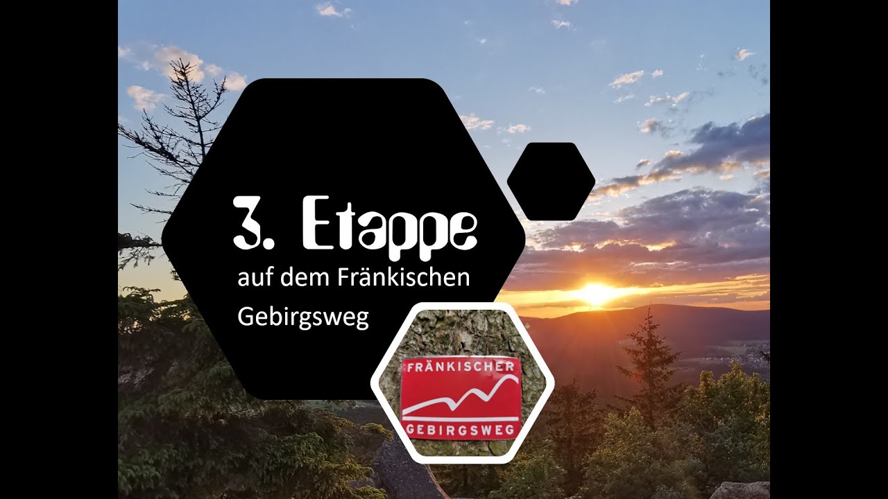 3. Etappe auf dem Fränkischen Gebirgsweg von Fichtelberg bis zur Kösseine