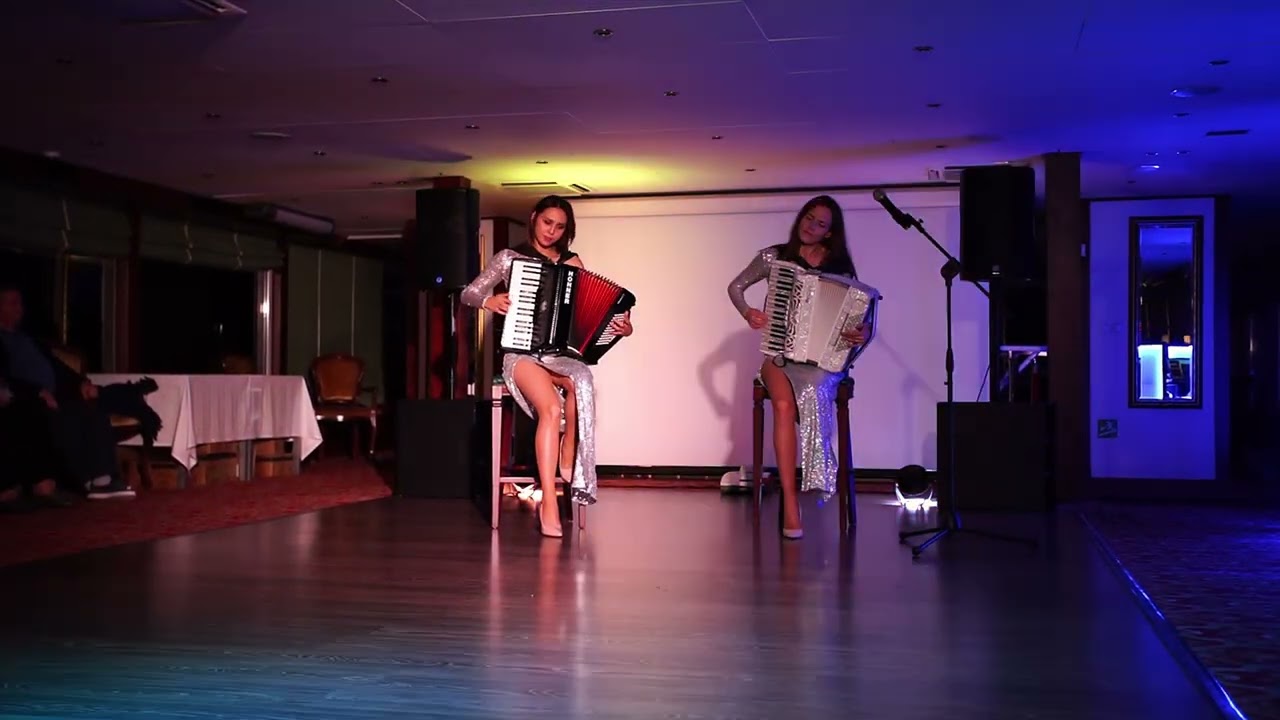 Ирина Барышева, Алина Зверева. Дуэт аккордеонистов 
