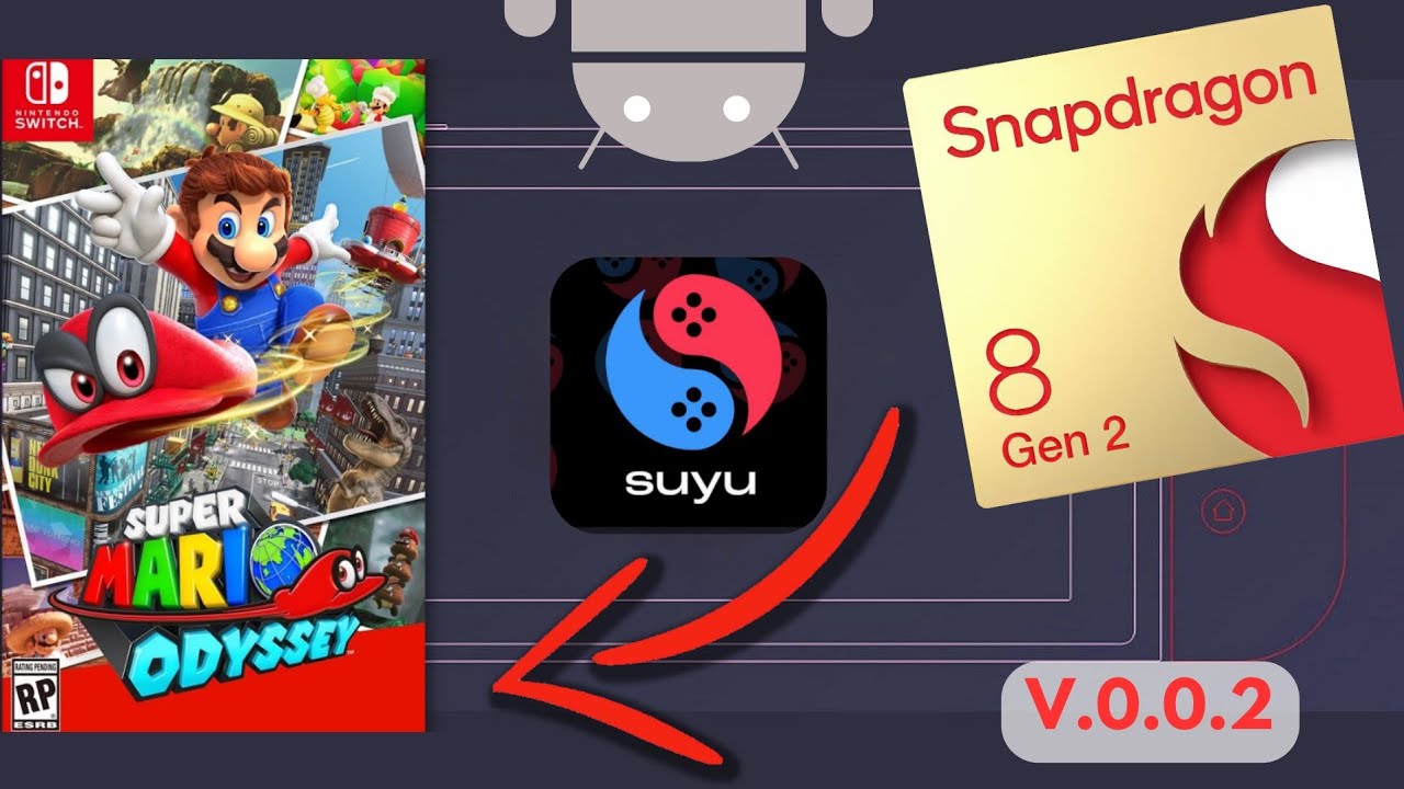 [SUYU Android v0.0.2] Super Mario Odyssey - Snapdragon 8 Gen 2