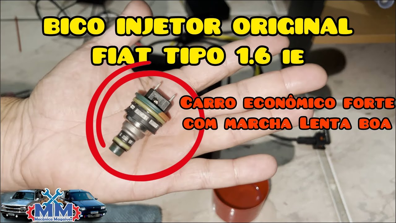 COMO LIMPAR BICO FIAT TIPO - MÁQUINA PROFISSIONAL BARATA