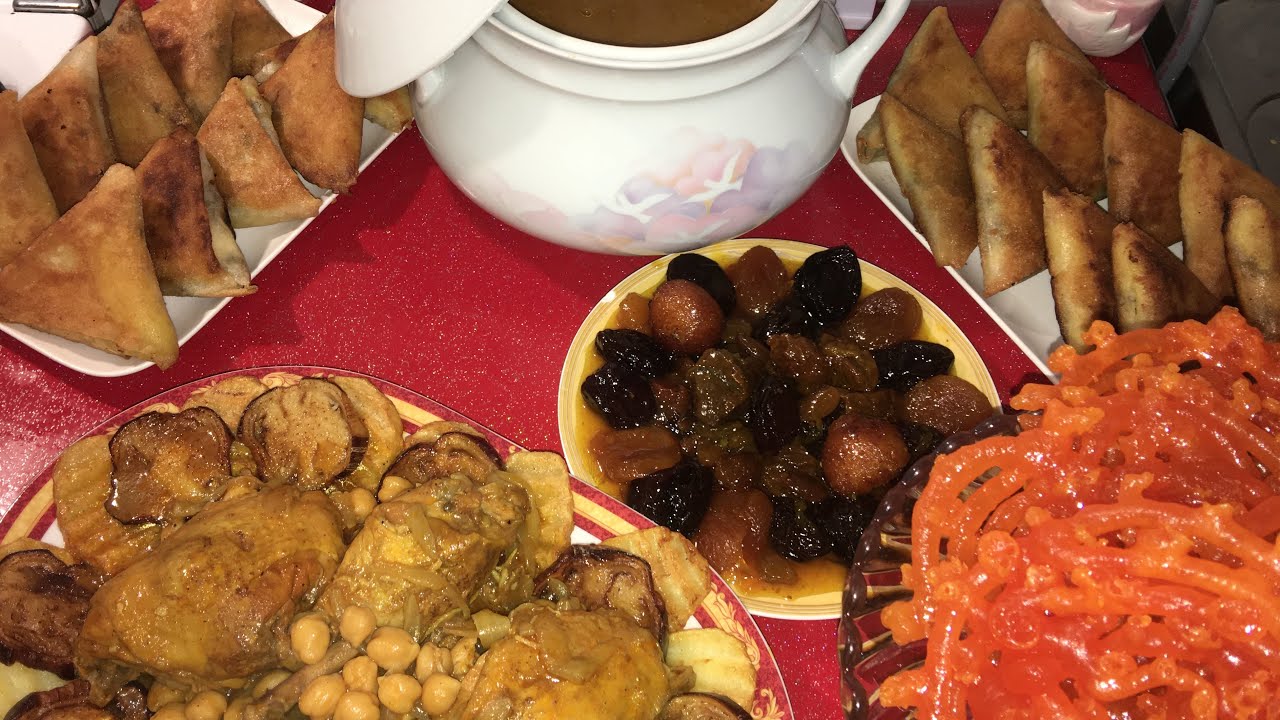 #روتيني#تحضير#فطور#اليوم#الثالث#من رمضان الحريرة غليزانية والبرانية غليزانية 😉