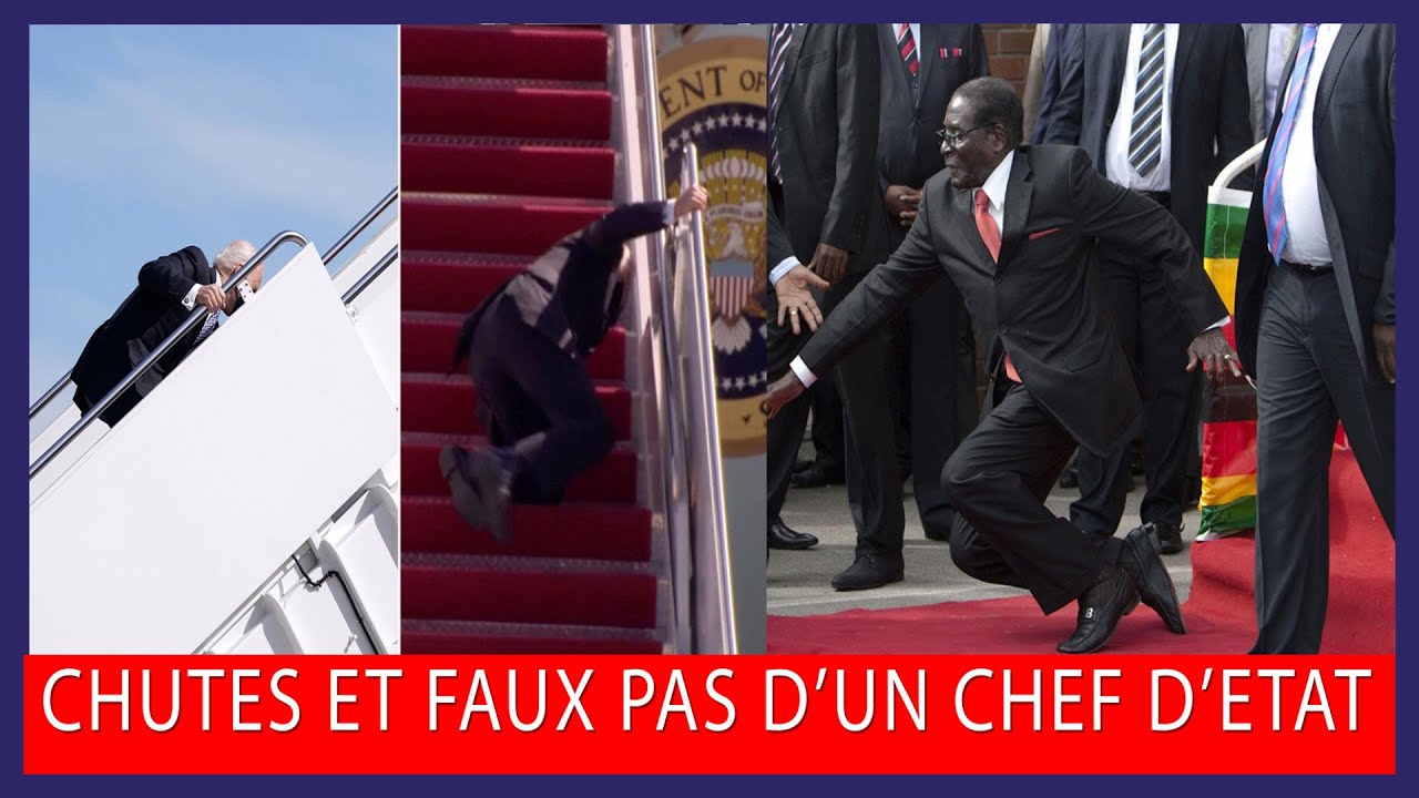 Ces chefs d'Etats ont fait Un faux pas ou un malaise.Celà peut arriver à tout le monde