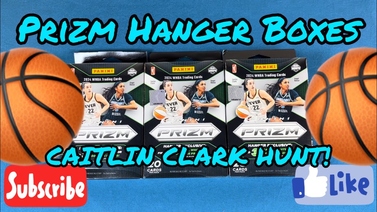 💥 2024 Prizm WNBA HANGER BOXES! Hunting for CAITLIN CLARK!!