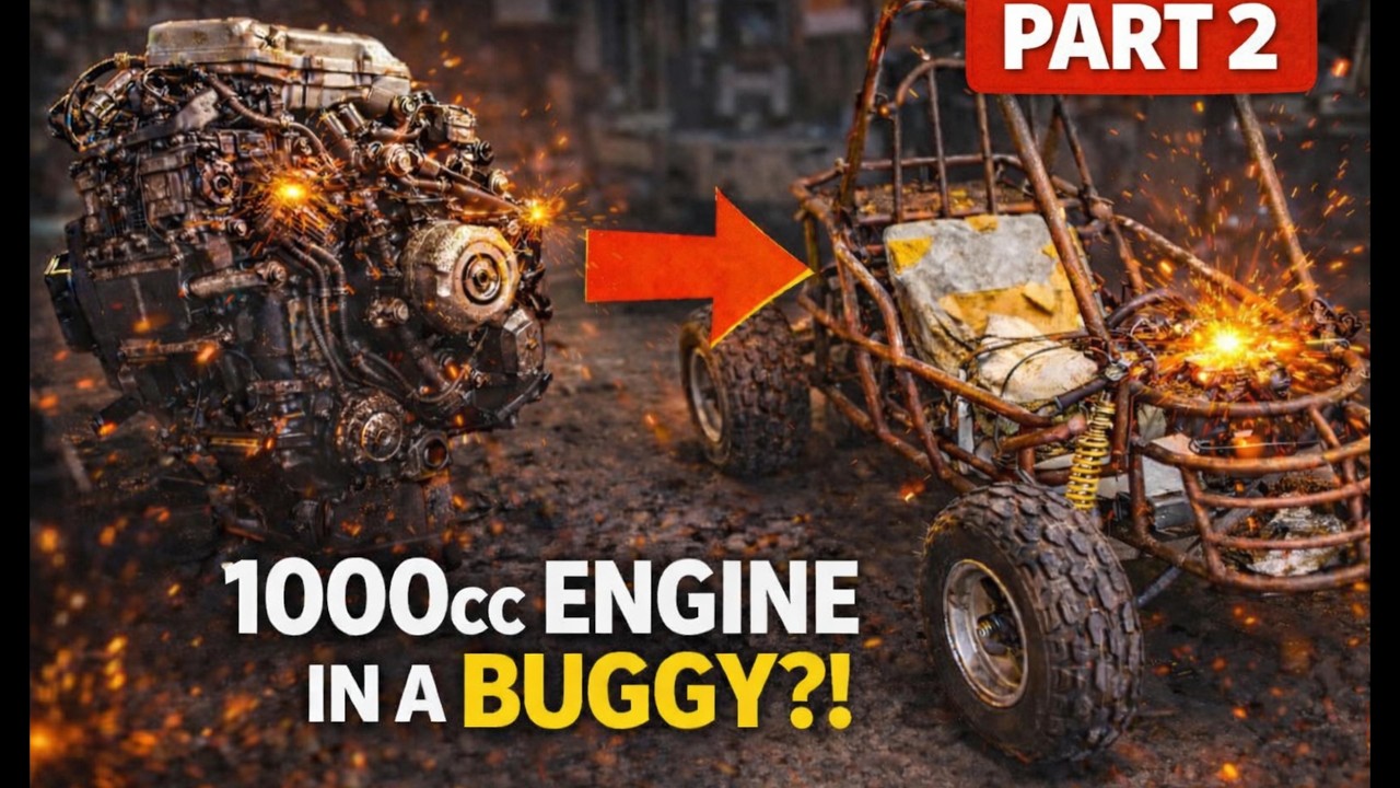 I Put A 1000cc Motorcycle Engine In A Chinese Buggy (Part 2)