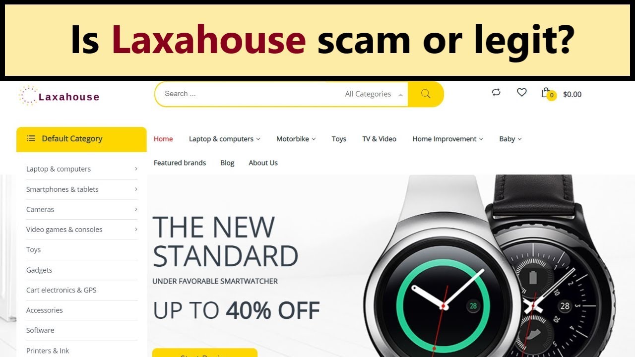 Laxahouse.com - is it scam or legit store? My review!
