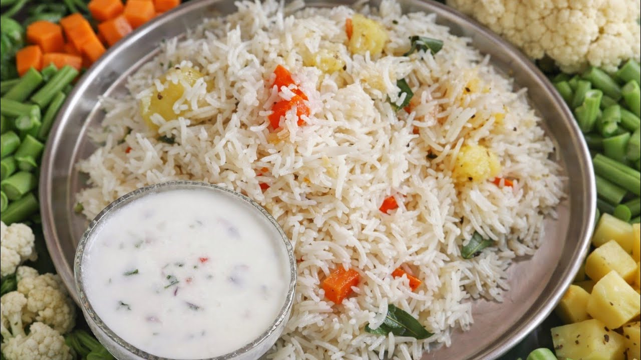 10 minutes lo vegetable pulao recipe#food #cooking 