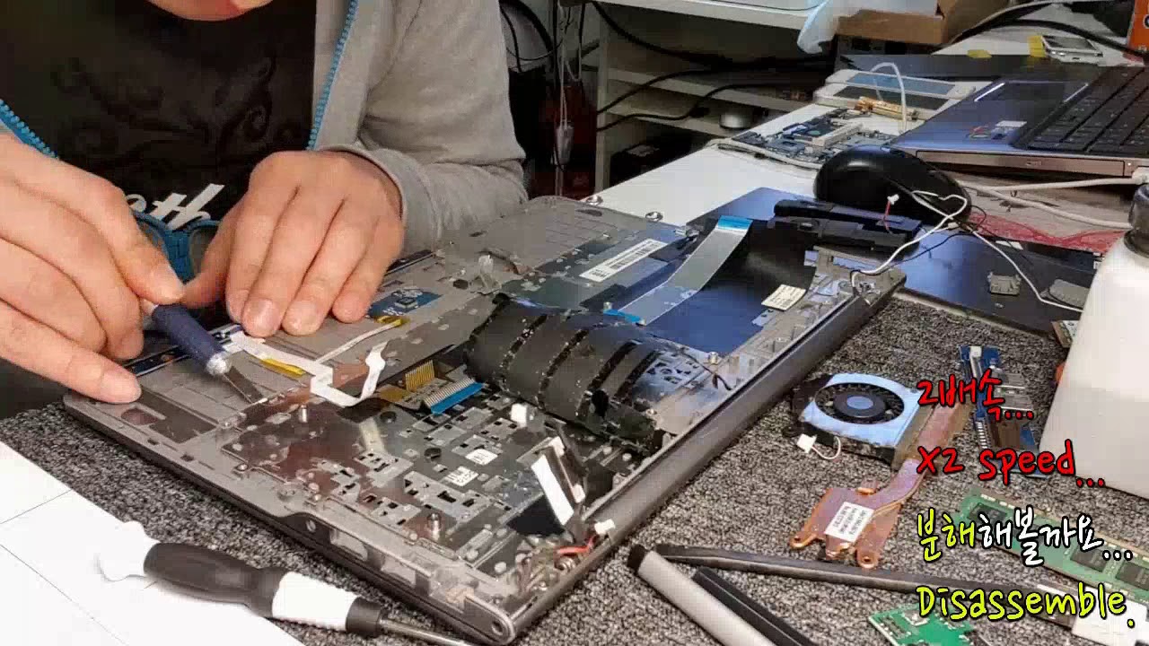 Samsung Laptop Keyboard Replacement 삼성노트북 키보드 교체