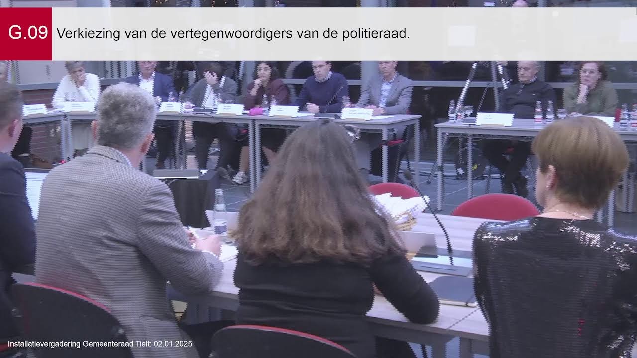 Installatievergadering Gemeenteraad Tielt: 02.01.2025