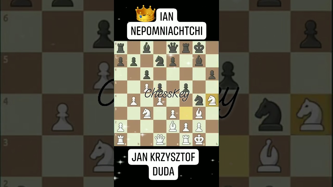 Ian Nepomniachtchi vs Jan-Krzysztof Duda. 