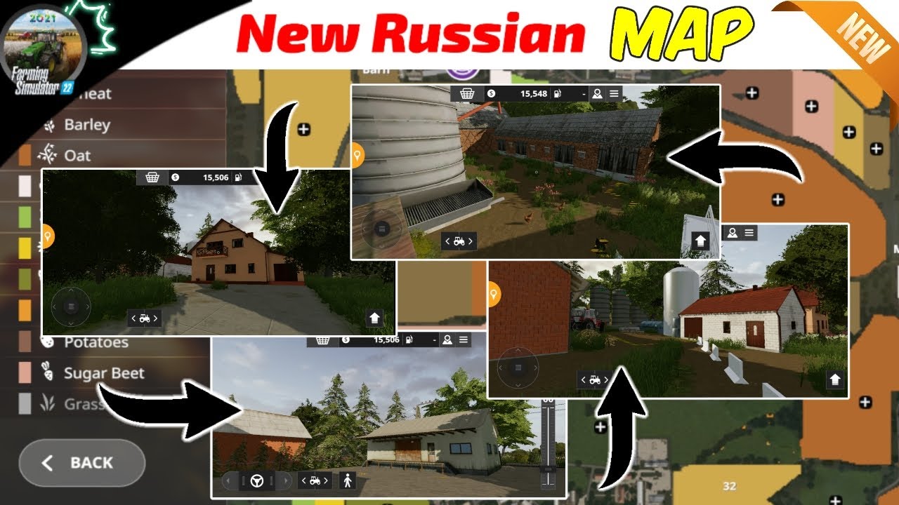 Farming simulator 20 ‼️ Russian Map 😱|| 0.0.0.83 v 🔥