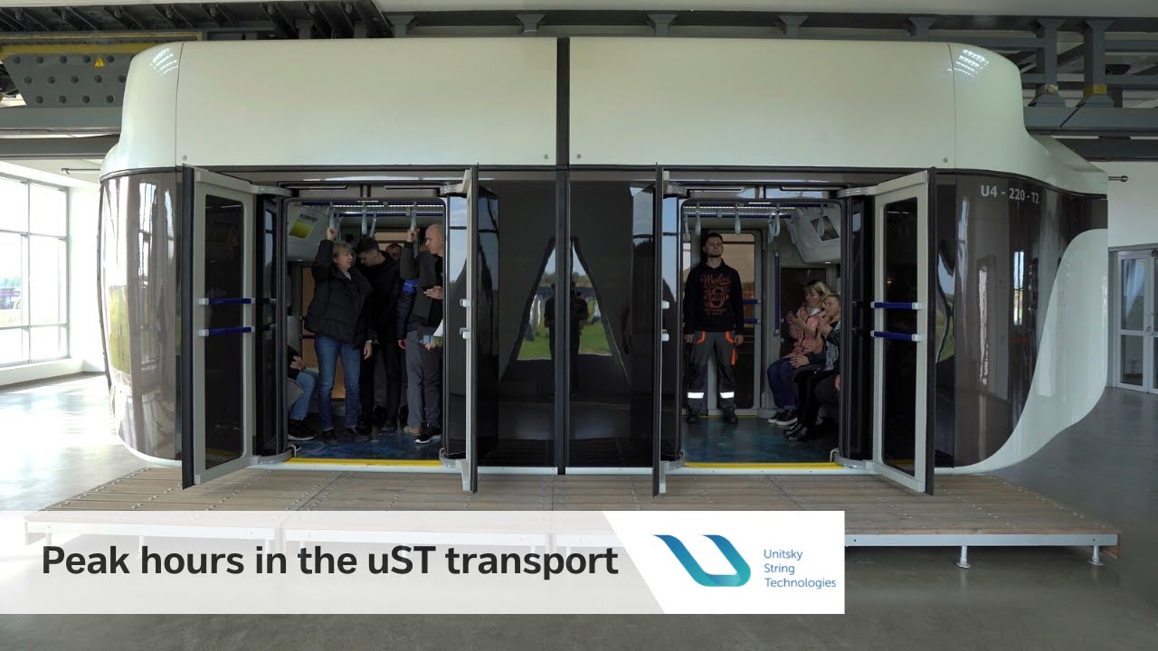 Unitsky String Technologies Inc. showed what a rush hour in the air looks like