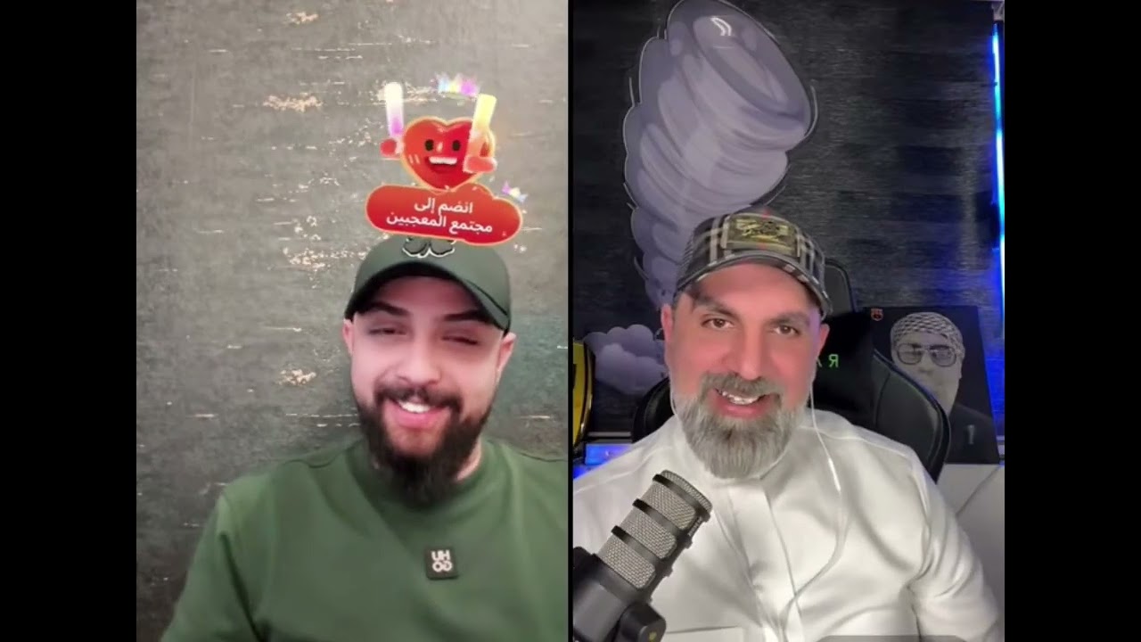 لقاء صفاء كراده مع مصطفى العاصفه في برنامج ماوراء العاصفه؟ اسئله ناريه؟ 🔥