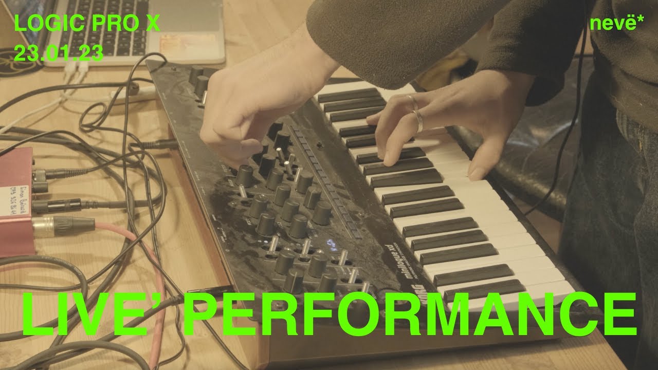 my first "live" performance