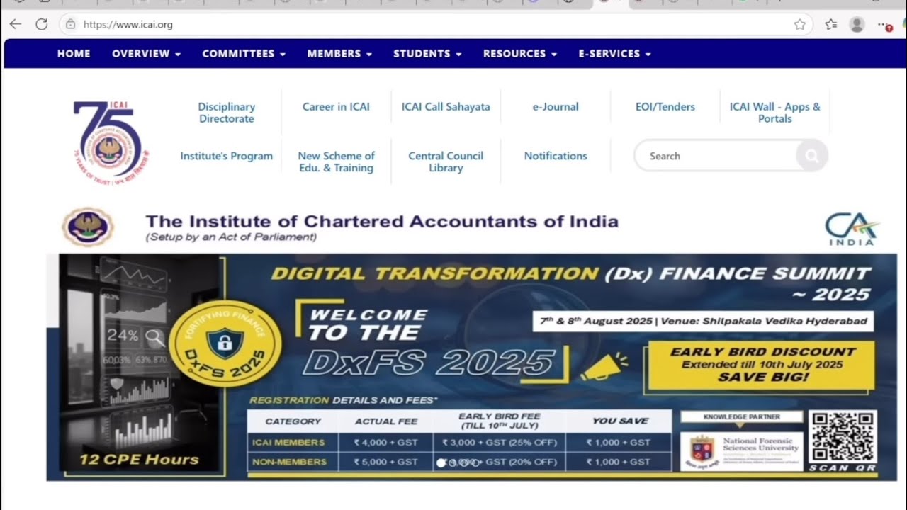 How to fill CA Foundation September 2025 Exam Form | CA foundation Exam Form Sep 2025